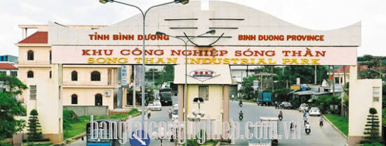 KCN Sóng Thần Bình Dương - Băng tải công nghiệp Việt Thống